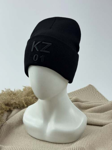 Шапка Kz 01 арт.59424 Джетул муж. 56-58 (черный)