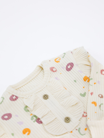 Комбинезон арт.21200 Findik baby мал/дев. 3-9м (оливковый)