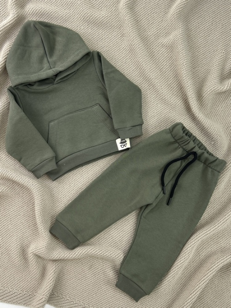 Костюм (кофта+штаны) начес арт.5684 Ronix мал. 9-24 (хаки)