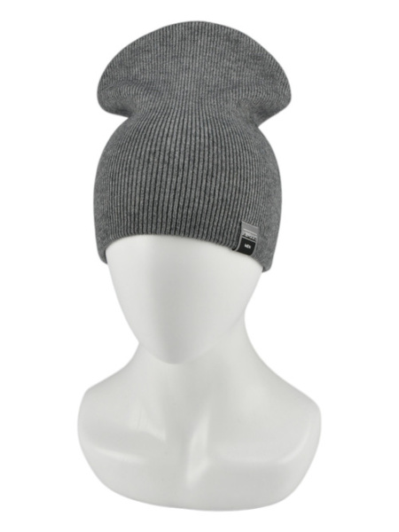 Шапка арт.SHM-014 Korkki муж. 58-60 (графитовый)