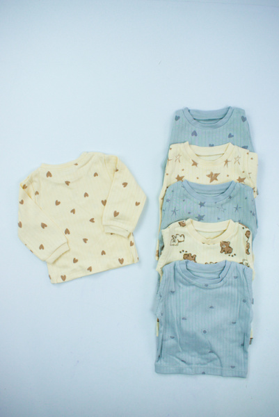 Лонгслив Ванилька арт.L-5020 Dana baby уни. р.80 (микс)