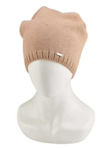 Шапка Хвоста арт.V-3480 Lamir жен. 56-58 (т.бежевый)