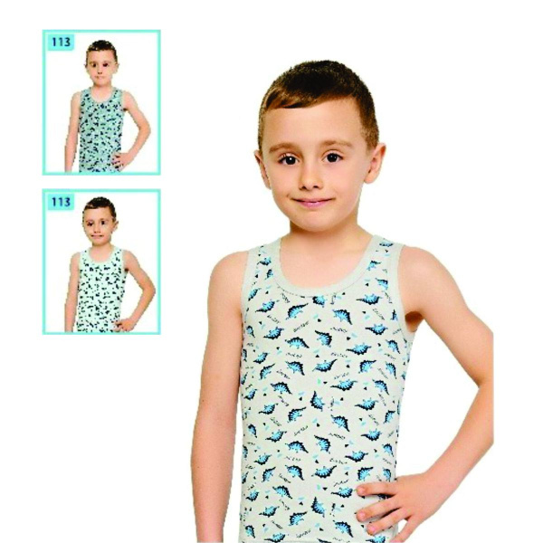 Майка арт.7022-0113 мал. 7-8 (микс)