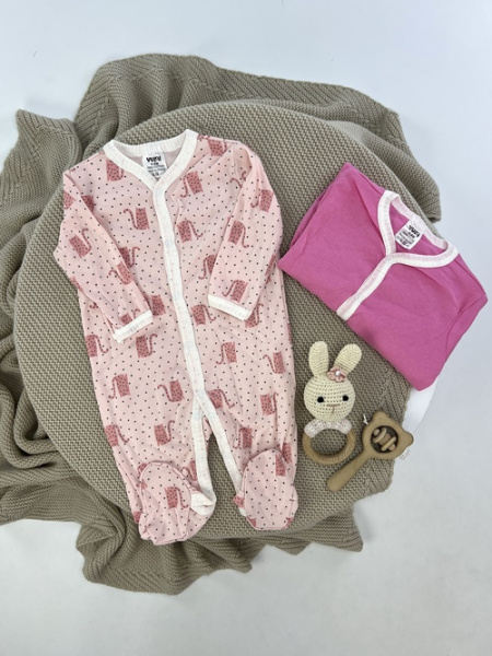 Комбинезон арт.251030-1 Yumi дев. 6-9 (микс)