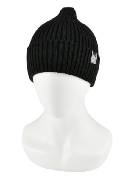 Шапка арт.SHM-039 Korkki муж. 58-60 (черный)