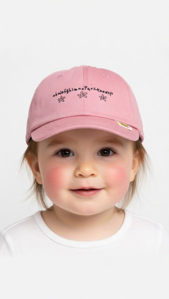 Кепка Цветочки-3 арт.2790 DIDICute уни. 50 (розовый)