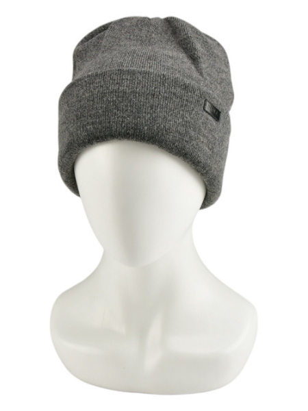 Шапка мужская Бруно арт.46067 NELL муж. 56 (темно-серый)