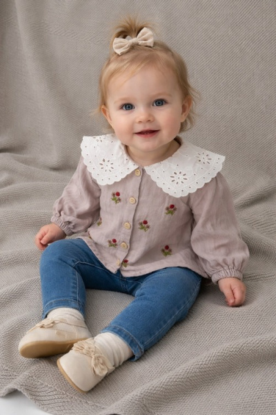 Комбинезон арт.251030-1 Yumi дев. 6-9 (микс)