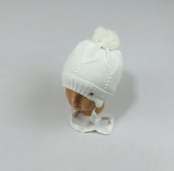 Шапка малютка арт.1037 (белый)
