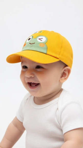 Кепка DuolaBuding арт.DBQ62162 Frog мал. 46-48 (оранжевый)