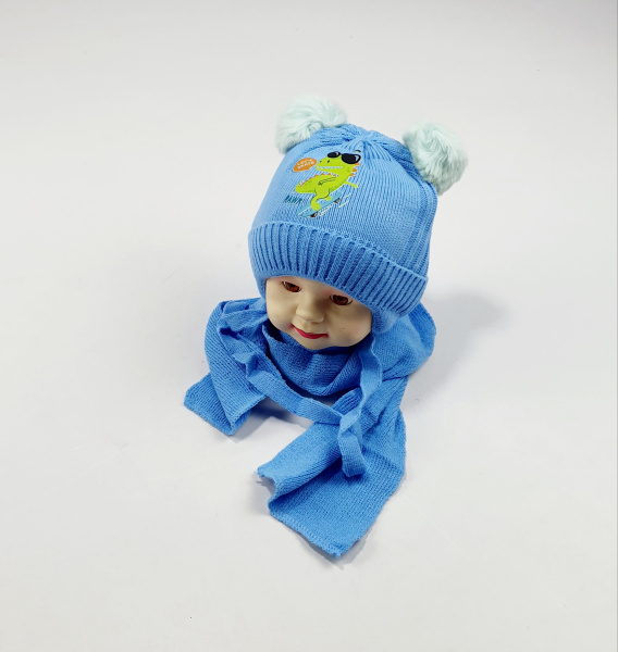 Комплект малютка арт.120 мал. (синий)