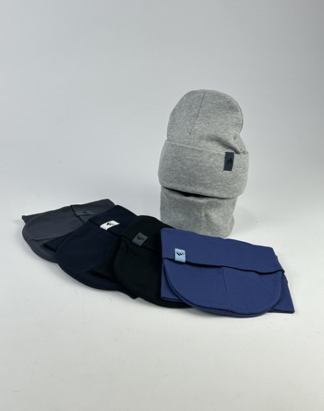 Комплект (шапка+снуд) Nice арт.200104 Amari дев. 52-54 (серый)