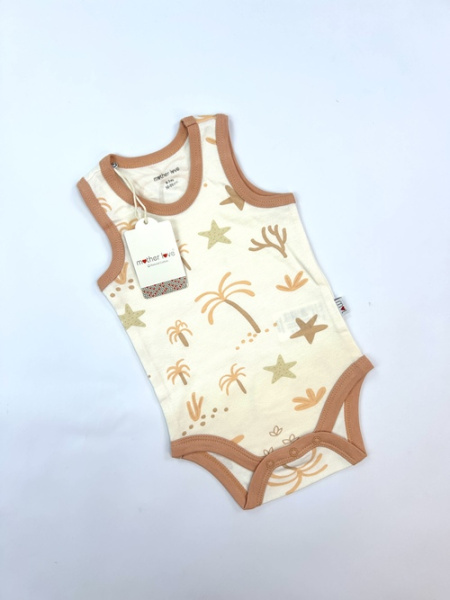 Боди-майка арт.2525 0-3 (молочный)