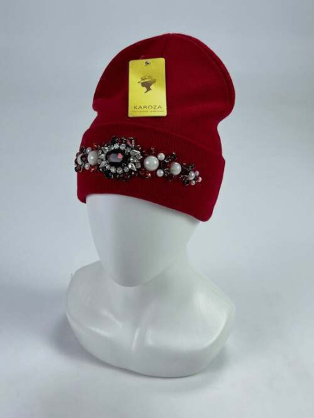 Шапка Кароза Хейсон от.ожерелье (красный)