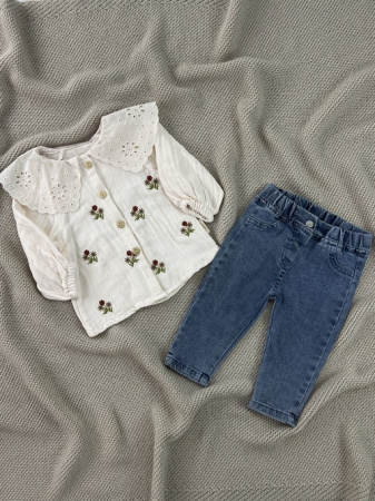 Комбинезон арт.251030-1 Yumi мал. 6-9 (микс)