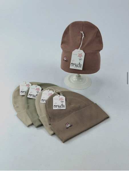 Шапка Your heart с/о арт.Плп-57/1 Orhida дев. 3-4 (микс)