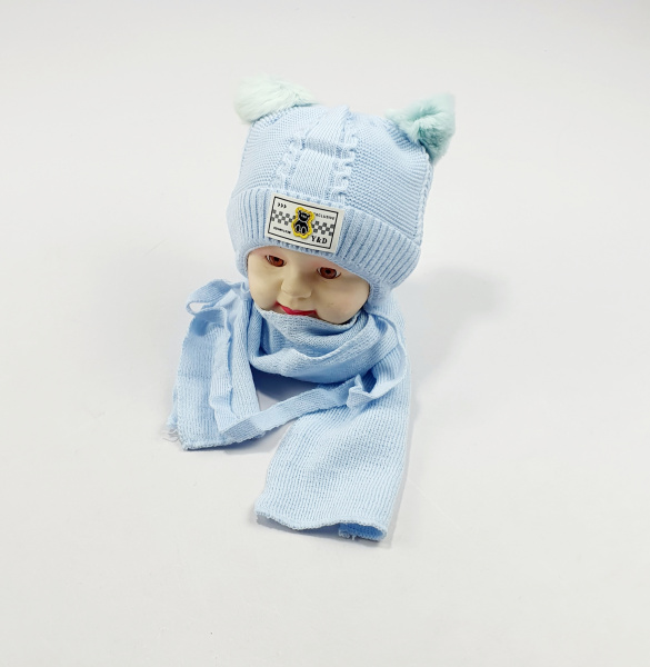 Комплект малютка арт.118 мал. (5,3) (голубой)