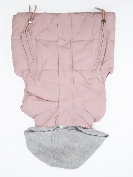 Жилет с капюшоном арт.LY-169 ZYJJ baby дев. 80-104 (светло-пудровый)