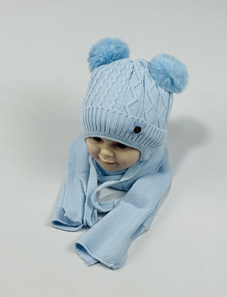 Комплект малютка арт.133 мал. (голубой)