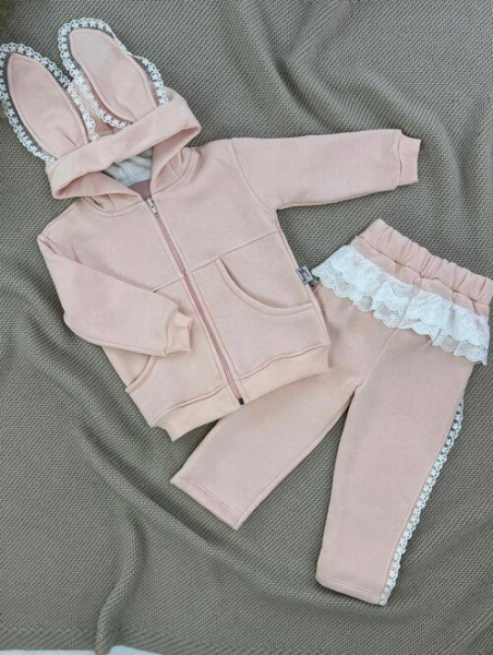 Набор (кофта+штаны) арт.9993 By Murat Baby мал/дев. 9-24 (персиковый)