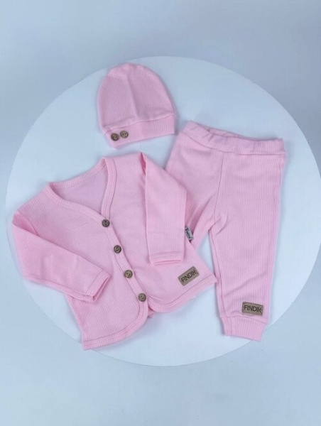 Набор 3 предмета арт.31329 мал. 3-12 (розовый)