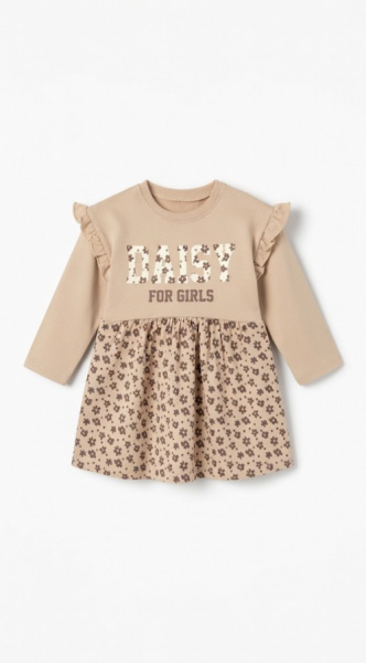 Платья д/р Daisy арт.Drcn-006 Durucan baby дев. 2-5 (кремовый)