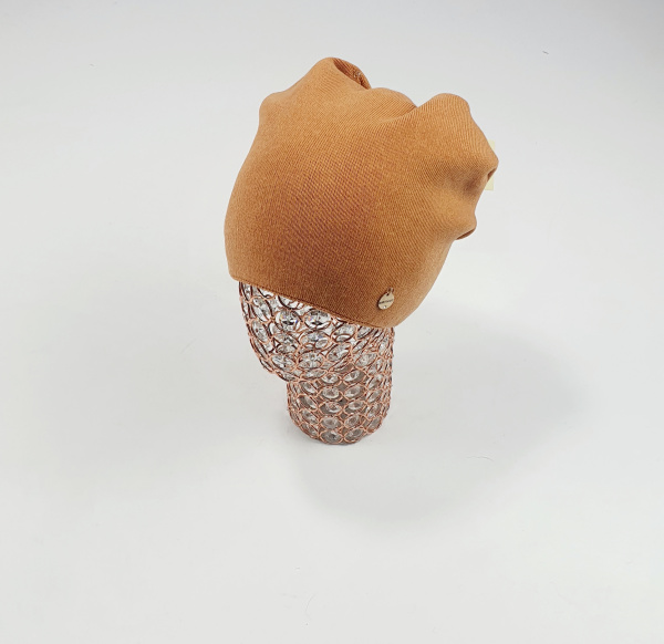 Шапка Мелиса флис арт.09619 Korkki жен. 56-58 (горчичный)