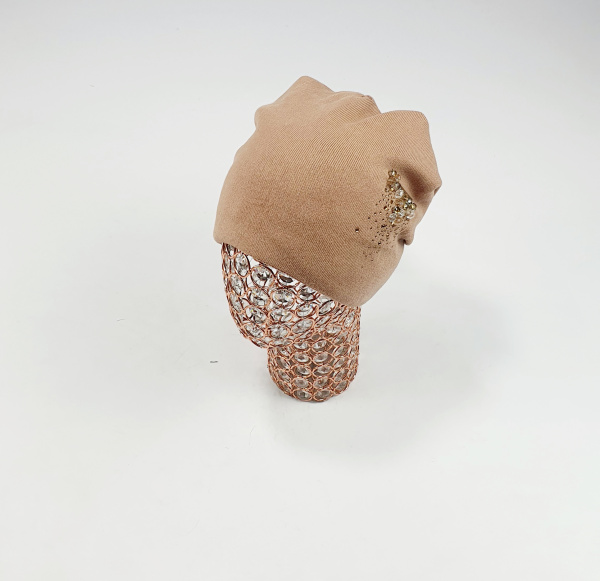 Шапка Корки Бьянка (карамель)