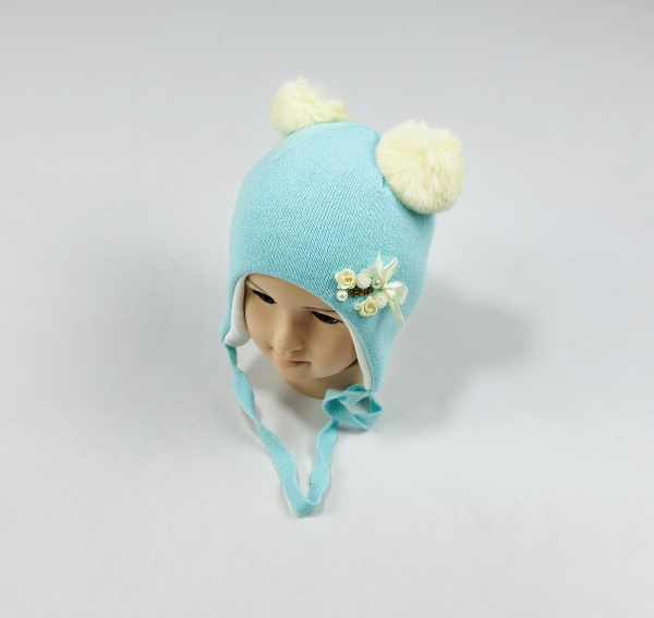 Шапка малютка арт.1019 (мятный)