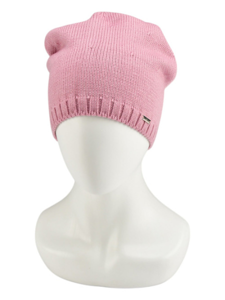 Шапка Хвоста арт.V-3480 Lamir жен. 56-58 (пудра)