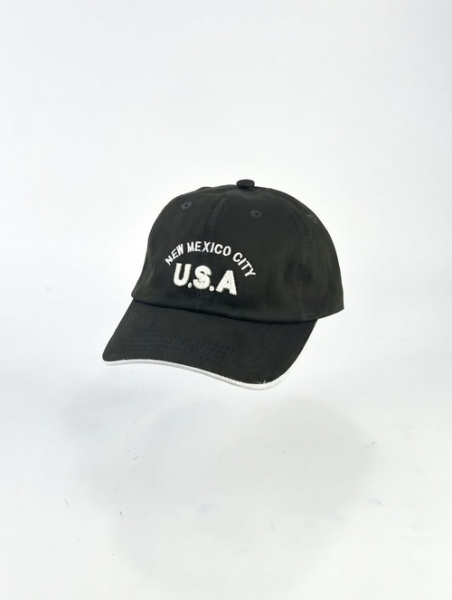 Кепка Aililis длин.коз арт.9807 57-59 (графит)