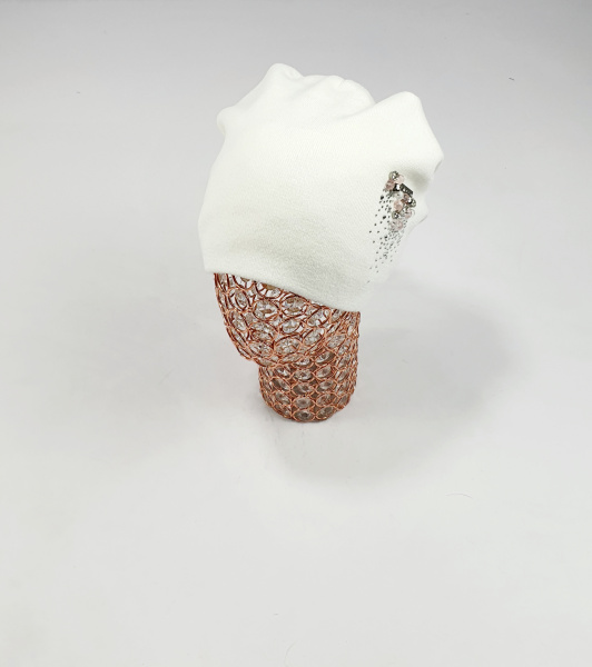 Шапка Корки Бьянка (молочный)