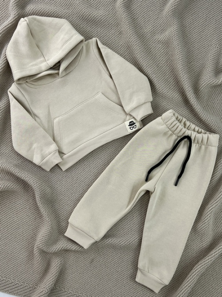 Костюм (кофта+штаны) начес арт.5684 Ronix мал. 9-24 (бежевый)