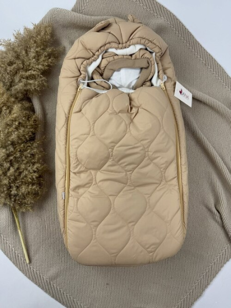 Конверт с комбинезоном Стеганый арт.10308 Danababy (бежевый)