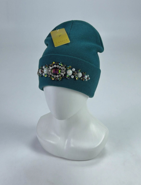 Шапка Кароза Хейсон от.ожерелье (изумруд)