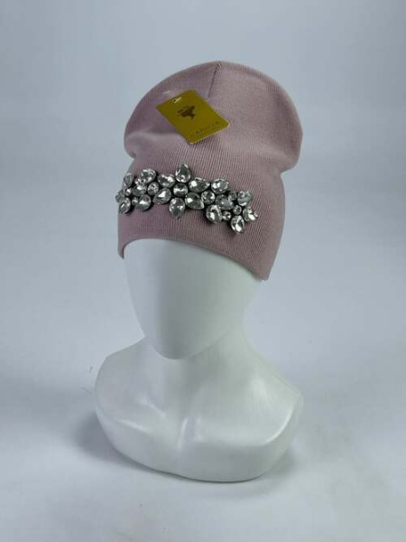 Шапка Кароза Хейсон б/от Ком.цветок (блед.лиловый)