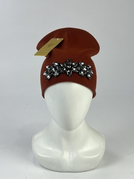 Шапка Кароза Хейсон б/от Ком.цветок (коричневый)