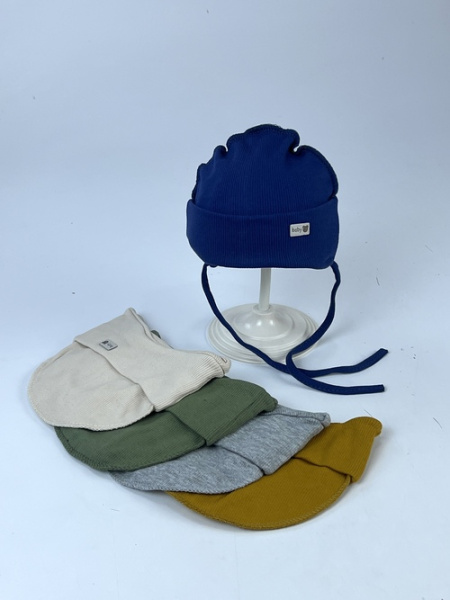 Шапка Baby с зав. с/о арт.58208 Тамара мал. 3-6м (микс)