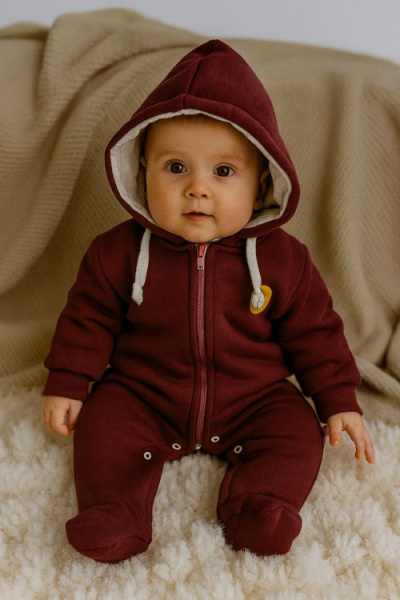 Комбинезон арт.8931 By Murat Baby мал/дев. 3-12 (бордовый)