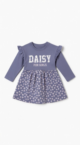 Платья д/р Daisy арт.Drcn-006 Durucan baby дев. 2-5 (сиреневый)